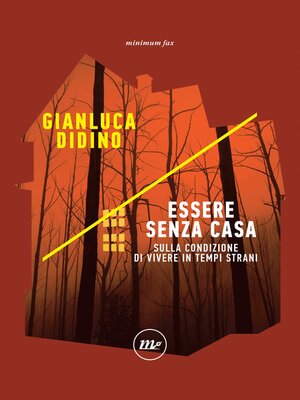 cover image of Essere senza casa